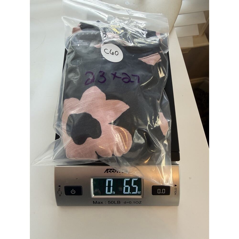 Sanctuary blouse top floral black pink size 3x women round neck short sleeve - Picture 6 of 6